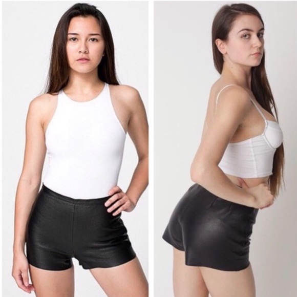 American Apparel size 24/25 leather short - Picture 2 of 15